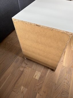 MALM - Komoda se 2 zásuvkami, bílá, 40x55 cm - 5