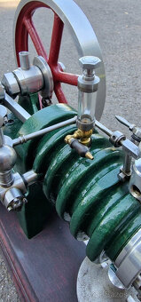 krásný velký plamenožrout vakuový motor model motoru plameno - 5