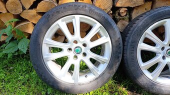 Letní kola Škoda Zenith R17 225/50 Continental 5x112 - 5