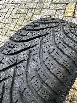 4ks zánovních Al disků Platin + zimní pneu Kleber - 5