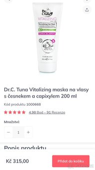 Šampon + maska Dr.C.Tuna - 5