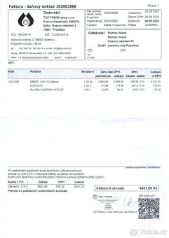 Řídící jednotka-termostat Immer Car V2 - 5
