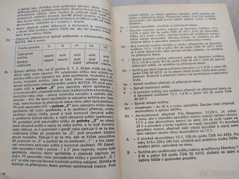 SCHEMATA EL. ZAPOJENÍ UŽITKOVÝCH AUTOMOBILŮ, 1967 - 5