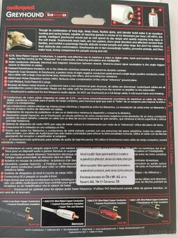 Audioqest cinch greyhound 2×2m - 5