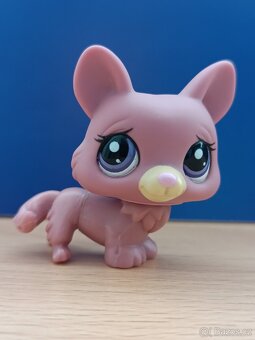 ☘️ LPS pejsek Corgi + růžová kočička + brýle ☘️ - 5