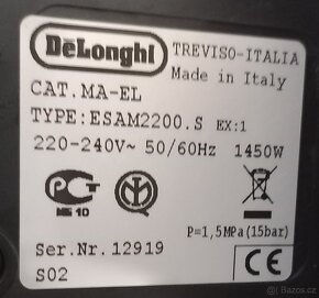 Kávovar DeLonghi VENEZIA ESAM 2200 - 5