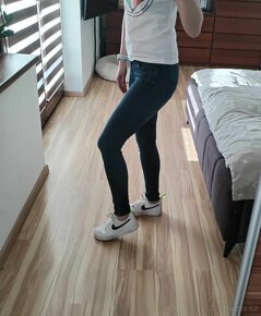 Dámské skinny rifle džíny Pepe Jeans Pixie modré 27/30 - 5