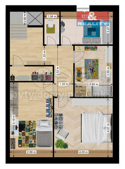 Prodej, rodinný dům 140 m2, pozemek 220 m2, Husinecká, Tábor - 5