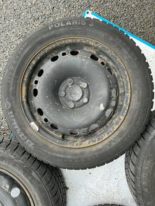 Sada plechových disků 5x100 Škoda Fabia III pneu 185/60 R15 - 5