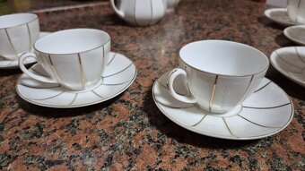 Porcelánová čajová souprava starší - 5