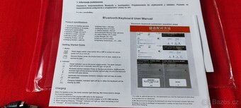 Bezdrátová klávesnice k tabletu, nepoužitá. - 5