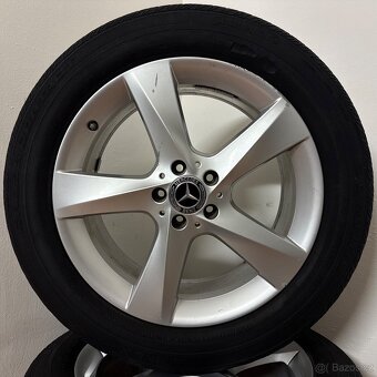 MERCEDES R/GLE 5x112 R19 ET59+LETNÍ 255/50R19 5mm - 5