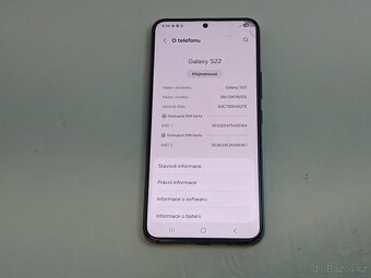 Samasung Galaxy S22 8/128gb black. Záruka 6 měsíců. - 5