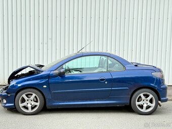 PEUGEOT 206 CC KABRIOLET ( BOURAČKA ) POJÍZDNÝ - 5