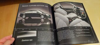 Edice 100 Prospekt Škoda Fabia, Octavia a Superb + plakát - 5