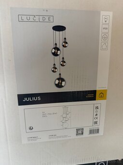 3x Svítidlo Lucide julius + lustr - nové - 5