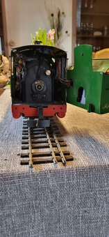 živé parní lokomotivy Rozchod 1 LGB Kiefer Lokomotiva Uhelný - 5