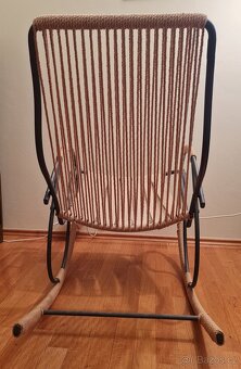 Designové houpací křeslo - 5
