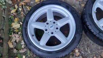 R17 alu kola Autec 5x120 limeček lehce prohnutá T5 T6 BMW - 5