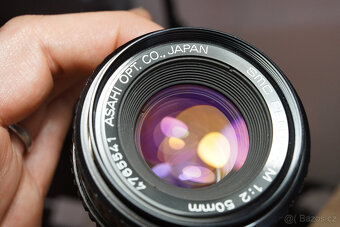 Fotoaparát Pentax MX + SMC Pentax-M 50/2 - 5