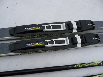 běžky FISCHER RCR Skatecut 162 cm + vazani Salomon SNS +Hol - 5