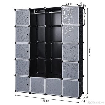Nová modulární skříň - 20 boxů - 5