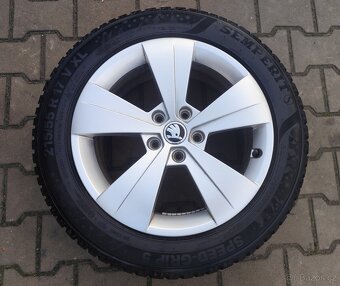 Alu kola originál Škoda Superb III 5x112 R17 Triton - 5