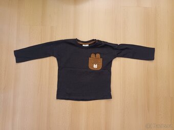 Dětská trička dl. rukáv vel. 92 (4ks) - 5