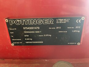 Pottinger terradisc 5000T - 5