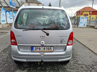 Opel AGILA 1.2 ,16 V GL,NJOY,klima,tažné, alu kola, r.v.2002 - 5