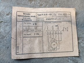 Přepínač 380 v hvězda trojúhelník - 5