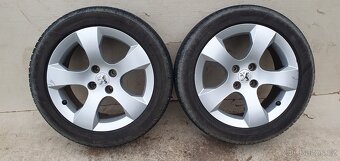 Peugeot 3008 17" 4x108, letní Semperit 225/50R17 - 5