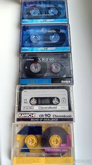 Mc kazety Sony, TDK, Memorex,Fuji,Scotch - 5