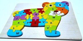 MÉĎA EDUKATIVNÍ SKLÁDAČKA PUZZLE ABECEDA (NOVÁ) - 5