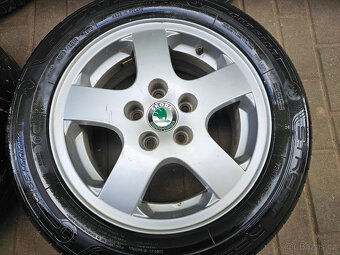 ALU letní kola disky 5x100 Škoda R14 Spirit Fabia Roomster - 5