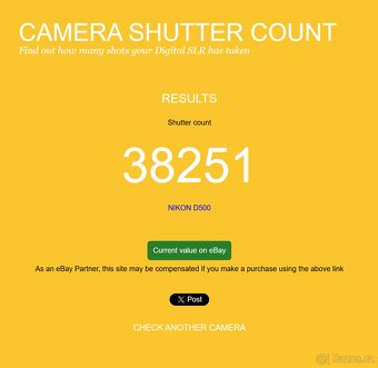 Nikon D500 38k GRIP - 5