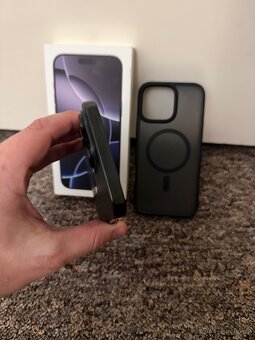 Apple iPhone 16 Pro Max 256gb Black Titan. Zaruka, TOP STAV - 5