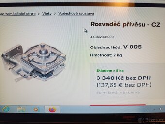 Rozvaděč přívěsu V 005.N - 5