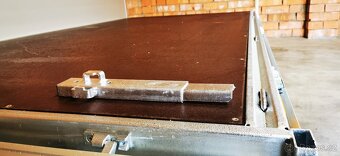 přívěsný vozík ALU 2700 kg 335x182x30 cm SVAŘOVANÝ - 5