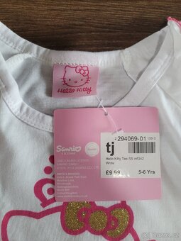 Šatičky a trička Hallo Kitty originál Anglie - 5