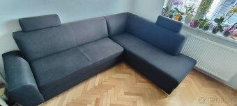 Velký gauč s rozkládáním a úložným prostorem - 5