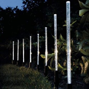 LED solární osvětlení zapichovací 8 ks - 5