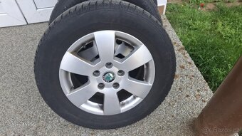 Prodám alu kola na ŠKODA OCTAVIA 2 - 5