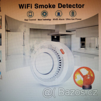 Wifi požárni a kouřový detektor TUYA smart - 5