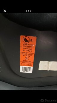 Autosedačka Britax 9-18kg - 5