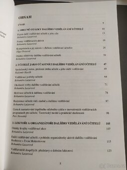 Cesty dalšího vzdělávání učitelů - Bohumíra Lazarová a kol. - 5