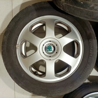 15" ALU kola – 5x100 – ŠKODA (VW, AUDI, SEAT) Disky: Elekt - 5