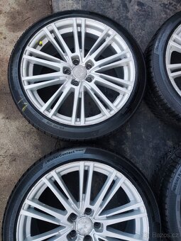 Alu 8,5Jx19 ET45, 5X112 ZIMNÍ PNEU 235/40R19 Continental - 5