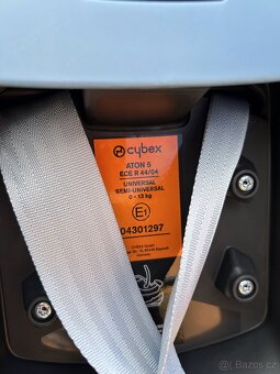 Cybex aton 5 autumn gold a ISOFIX ATON base 2-fix - 5