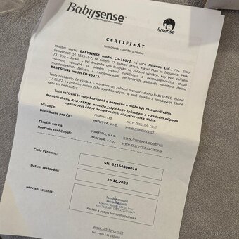 Monitor dechu Babysense 5 - 5